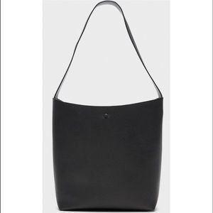 Banana Republic Factory Black Bucket Bag